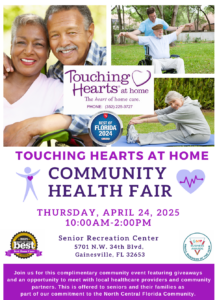 In-Home Care Gainesville FL - Touching Hearts at Home Community Health Fair