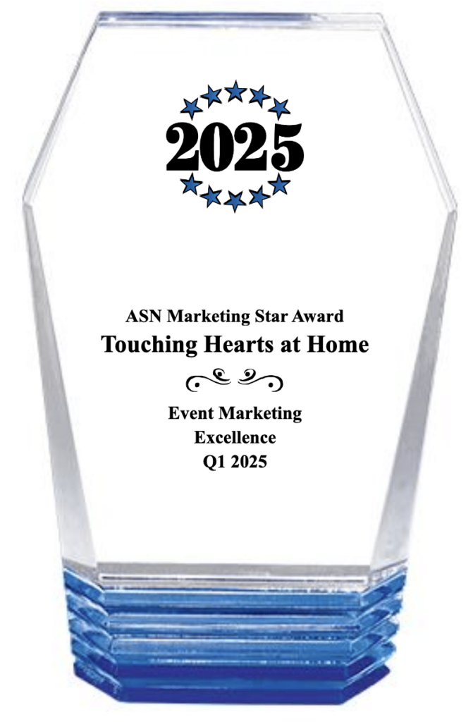 Home Care Gainesville FL - Touching Hearts at Home – Gainesville, FL, Honored with ‘Event Marketing Excellence’ Award by Approved Senior Network®