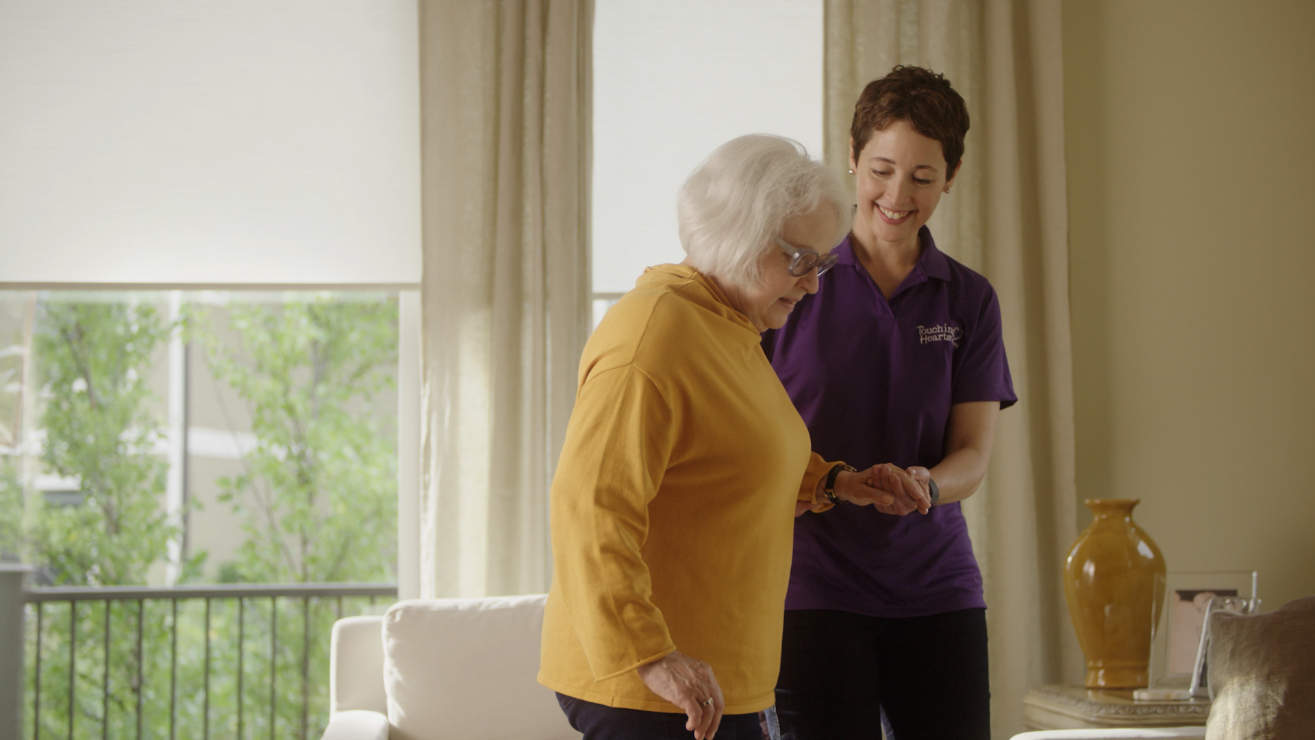 Caregiver and Client